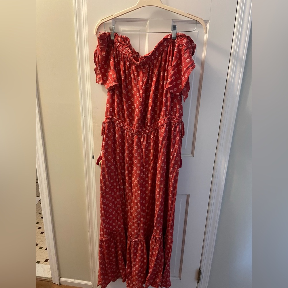 1state Maxi Dress - Off the Shoulder - XL